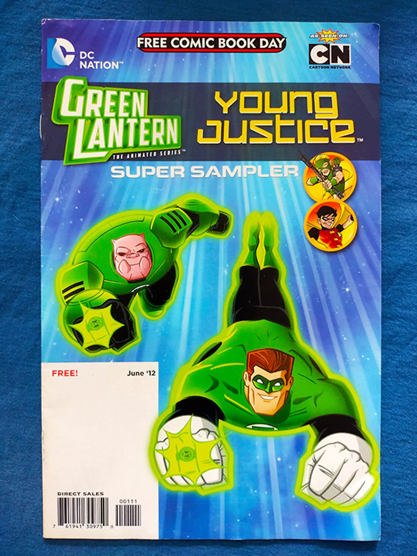 Green Lantern - Young Justice Super Sampler