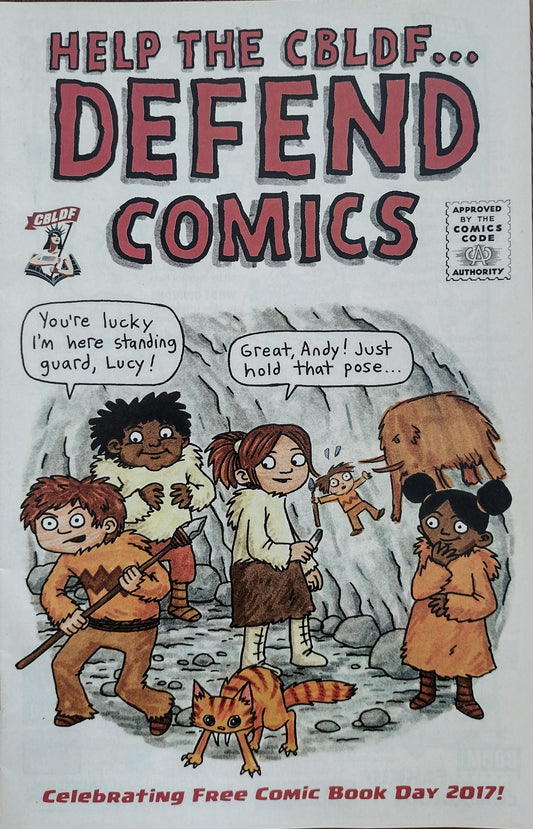 CBLDF Presents defend comics